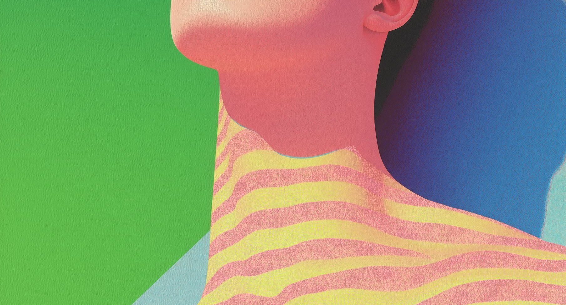Serene Stylized Human