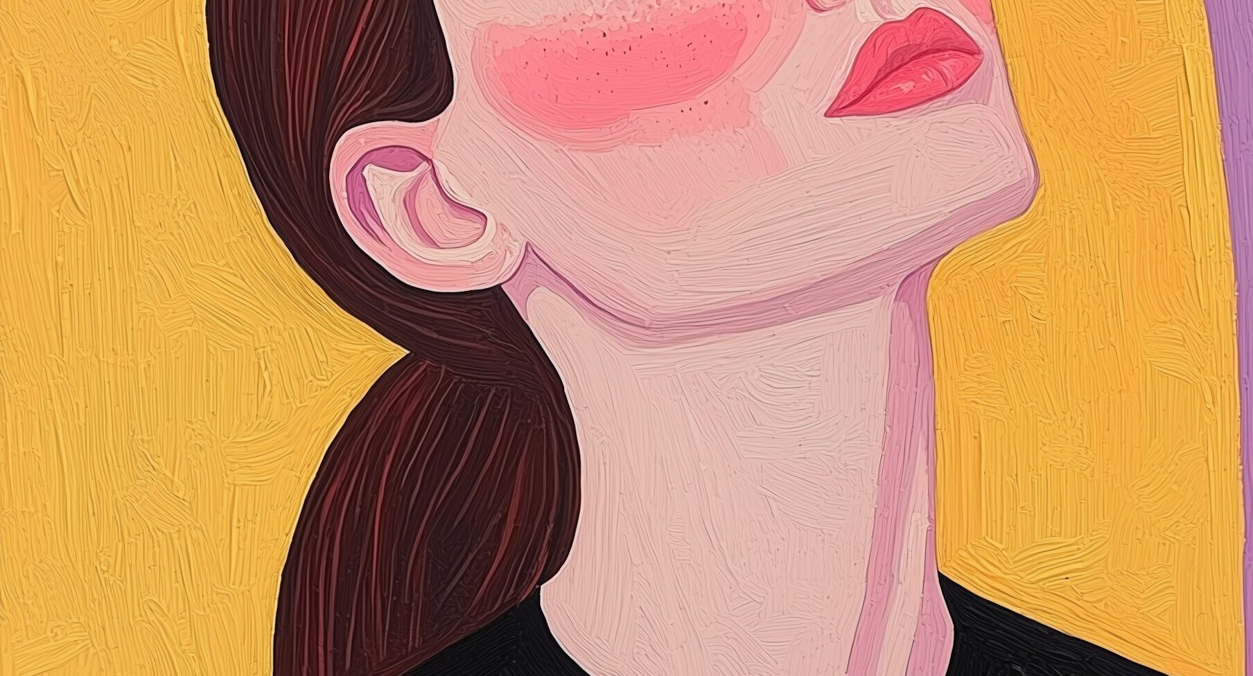 Serene Woman Illustration